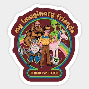 My Imaginary Friends Sticker